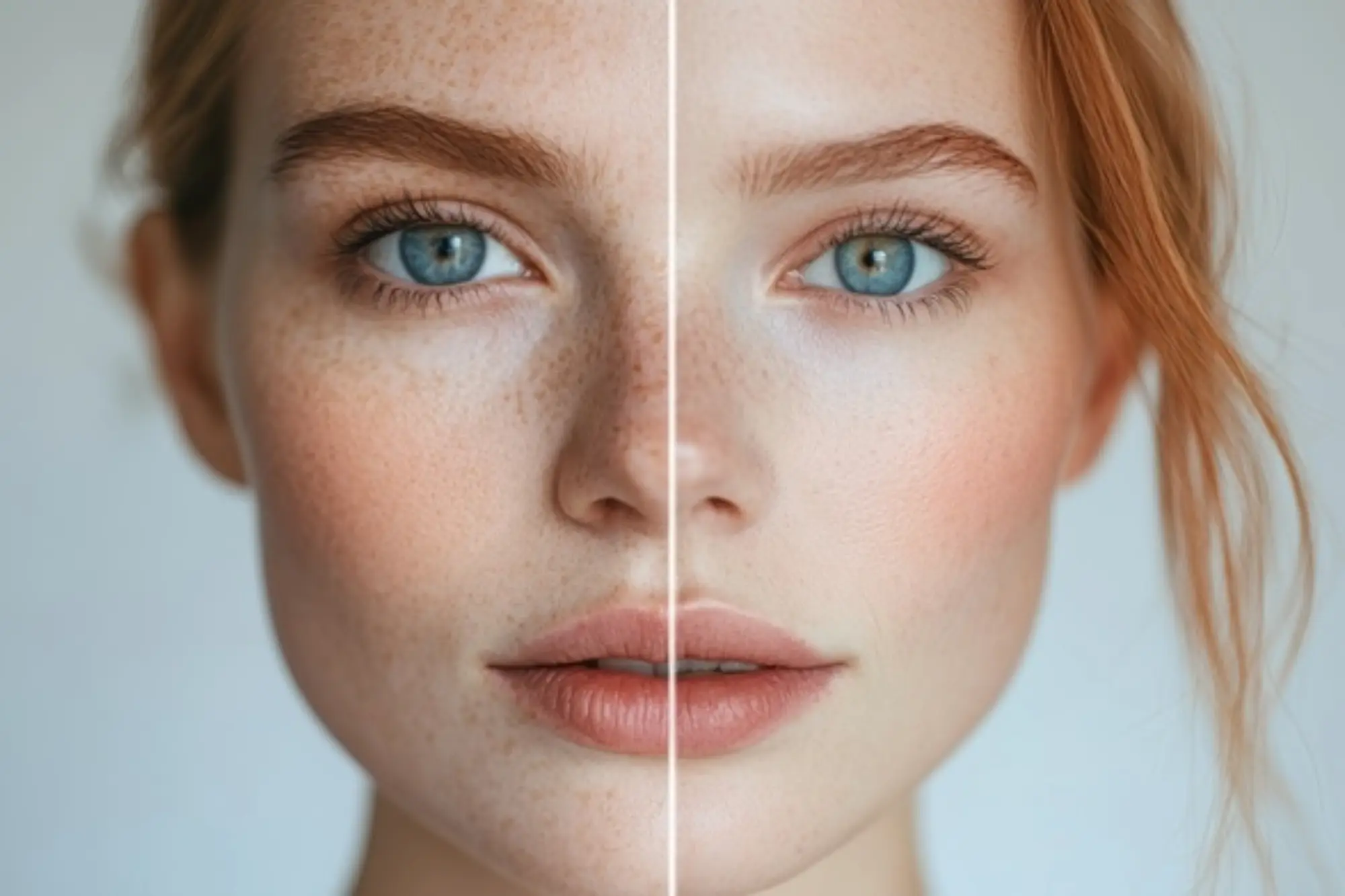 before and after of melasma treatment